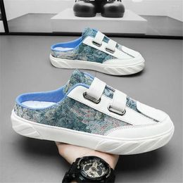 Sandals 43-44 Fall White Clapper Men's Sandal Slipper Shoes Mens Slippers Summer 2024 Sneakers Sports Sapatenos Releases Sneakersy