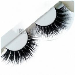 in USA 30pairs Mink Hair Eyeles Wi Fluffy Criss-cross Thick Natural Lg Handmade L Cruelty-free Eye Makeup Tools n4uS#
