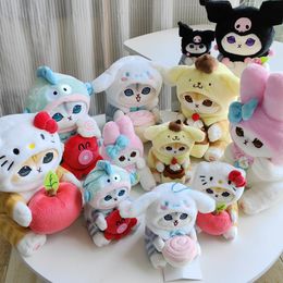 2024 Hot Sale Wholesale cute kuromi Shark Cat Plush Toys Children's Games Playmates Holiday Gifts Room Decor Holiday Gifts