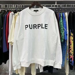 Purple Brand Hoodies Men Designer Hoodie High Street Streetwear Women Men Hooded Sweatshirts Letter Sticker Multicolor Hoodies 100% Cotton Us Size 1160