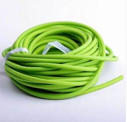 5mm*5M Latex Rubber Accessories Band Sling Shot Natural Hunting Tube Slings Color Slingshot Replacement Green Sporting Vblnm