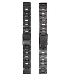 Accessories for Fenix 6X/Fenix 5X Titanium Alloy Light Weight Wrist Band QuickFit 22mm 26mm Watch Strap for Garmin Fenix 5X/6X Pro/Instinct