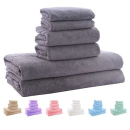 6pcs Luxurious Linen Bath Hand Towels 2 Square Towels, Super Soft & Absorbent Towel Set, Ideal for Bathing Fiess Sports Yoga Travel, Bathroom Sup, Home