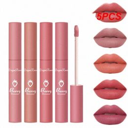 5/10/15pcs Lip Gloss Lip Tint Lip Makeup Veet Matte Glaze Cosmetics Liquid Lipstick Lipgloss Free Ship Beauty u1Rx#
