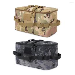 Cosmetic Bags Camping Tools Storage Bag Portable Outdoor Box Container Scratch Resistant Large Capacity For Hiking Picnic