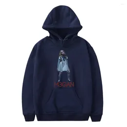 Men's Hoodies M3GAN Movie Hoodie Unisex Long Sleeve Sweatshirt Men Women Hooded Pullover Casual Style Fashion Clothes