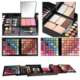 177 Colour Eyeshadow Palette Makeup Set Lg Lasting Waterproof Profissial Makeup Lip Gloss Blush Ccealer Cosmetics Y9bx#