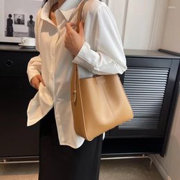 Evening Bags Bucket Bag Women's Spring/summer 2024 Fashion Texture One-shoulder Messenger Explosions Purses And Handbags Hand