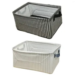 Laundry Bags Foldable Storage Bins Container With Handles Clothing For Home Clothes Books Closet Organisation Office