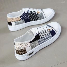 Casual Shoes 2024 Spring/summer Canvas For Women Old Beijing Cloth Single Students Breathable Non-slip Soft