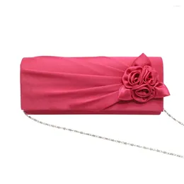 Evening Bags Fashion Silk Bag Cluth Designer Luxury For Women 2024 European Style Handbags Purse Dinner Ladies
