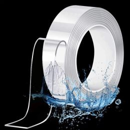 5M Nano Double Sided Tape Heavy Duty Transparent Adhesive Strips Strong Sticky Multipurpose Reusable Waterproof Mounting Tape 2016