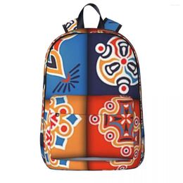 Backpack Mandala Bohemian Backpacks Boys Girls Bookbag Students School Bags Cartoon Kids Rucksack Travel Shoulder Bag