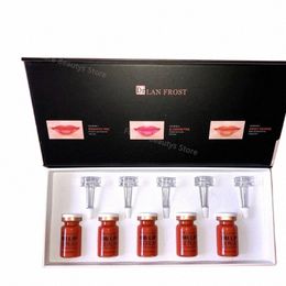8ml Semi-Permanent BB Lips Glow Ampoule Serum Kit Lg Lasting Moisturing Brightening Lip Gloss Pigment Lip Skin Care Treatment a7L9#