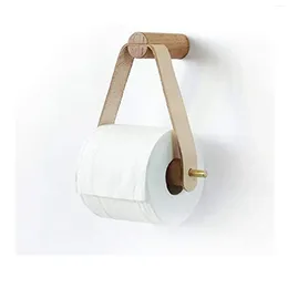 Kitchen Storage Nordic Creative Wood Roll Frame Bathroom Paper Towel Holder Accessori