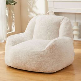 Homguava Charba Couch Bean Bag Chair is Adults Teenagers to Fill with High-density Foam Modern Characteristic Chair, Suitable for Living Room and Bedroom