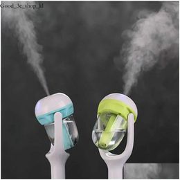 Car Other Auto Electronics New 12V Steam Mini Air Purifier Humidifier Aroma Diffuser Essential Oil Aromatherapy Mist Maker Sprayer For Dh15x 665