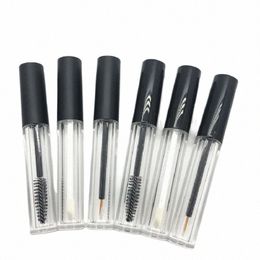 empty l Black Mascara Tube Eyeliner Lip Gloss Bottles Ctainer Clear Tubes Makeup Tools Refillable Eyel Growth Liquid V5vc#
