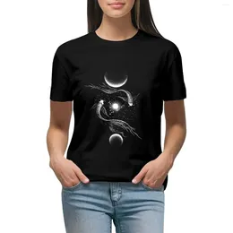 Women's Polos Pisces T-shirt Aesthetic Clothing Hippie Clothes Woman