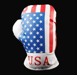 Golf New 1pc American Stars Stripes Patriotic Flag Golf Boxing Head Covers For Golf Driver Fairway Wood 3963574