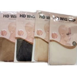 Hairnets Wholesale 36 PCS(18Packs) HD Thin Wig Cap Transparent and Invisible Sheer Wig Cap for HD Wigs Wig Accessories