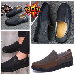 Model Formal Designers GAI Man Black Shoes Point Toe party banquet suit Men Business heel designers Minimalist Breathable Shoes EUR 38-50 soft