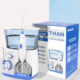 Irrigators Portable Electric Oral Irrigator Mouthwash Dispenser Dental Water Jet Flosser Thread Teeth Whitening Cleaning Washing Tool Kit