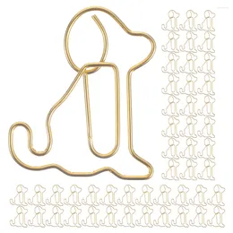 Frames Sitting Dog Paper Clip Metal Creative Clips Small Document Paperclips Cute Office Folders