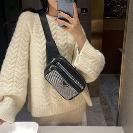 Designer Fanny Packs Broadband Popular Bag for Women New Early Spring Fashion Water Diamond Camera Single Shoulder Bag