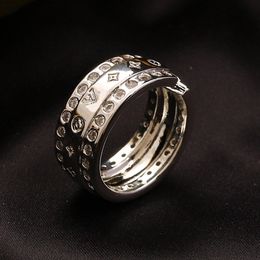 20style Luxury Retro Designer Ring 18K Gold Plated for Women Men Letter Elegant Style Rings Wedding Party Gift Jewellery Open Adjustable