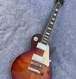 Guitar Send in 5 days Flame Maple Top Les Standard LP Paul Electric Guitar in stock FFHBFDXH