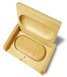 Bulk 75PCS 2GB Clamshell Wooden Case USB Drive Promotion Gifts Memory Flash Pendrives True Storage3920465