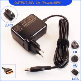 Adapter 20V 2A Notebook Ac Adapter Charger for Lenovo IdeaPad Miix 70012ISK 80QL0009US, 80QL0000US 80QL000CUS, 80QL0020US