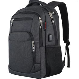 Backpack 18inch Laptop For Men Multi-functional Business Oxford Computer Bag Camping Travel Waterproof