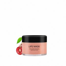 cherry Lip Mask Lip Sleep Mask Night Slee Maintenance Moisturizing Lip Gloss Bleach Cream Balm 84DP#