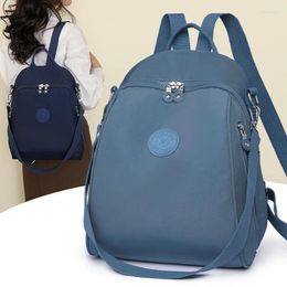 School Bags Fashion Teenager Girls Backpack Solid Leisure Student Baggage Women Small Casual Travel Bag Rucksack