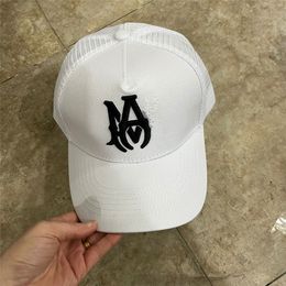 Ball Caps Designer LEXURIE LETTRE BRODERIE Bend Wave Caps Male Hip Hop Visor Mesh Male Femelle Cross Punk Baseball HATS