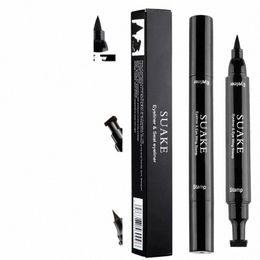 2 in1 Big Seal Stamp Liquid Eyeliner Pen Waterproof Lasting Fast Dry Double-ended Seal Eye Liner Pencil Eyes Makeup Cosmetics h0sc#