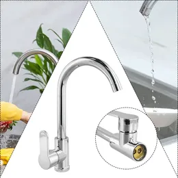 Kitchen Faucets Stainless Steel Faucet And Cold Mixing Sink Countertop Mount Single-Handle Pull-Out Bathroom