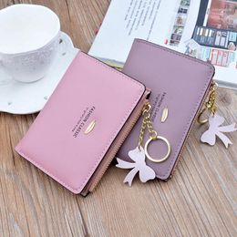 Waist Bags Women Wallets Small Fashion Brand Leather Purse Ladies Card Bag For Clutch Female Money Clip Wallet