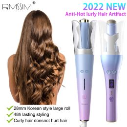 Irons Auto Rotating Hair Curler Electric Multifunctional Hair Curler LCD Curling Iron Automatic Air Spin Magic Curling Styling Tool