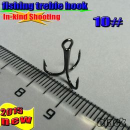 Fishhooks 2023NEW size:10# Treble Fishing Hooks quantity:200pcs/lot High Quality size highcarbon steel