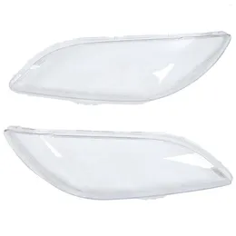 Bowls 1 Pair Car Left & Right Front Headlight Cover Waterproof Clear Lens Shell For 3 2006-2012