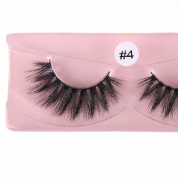 wholesale 3D Faux Mink Eyeles 10/30 Pairs Handmade Mink Les No Box Volume Natural Soft Mink Les Beauty Makeup Tools n1dB#