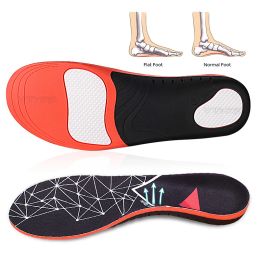 Insoles Flat Feet Sport Insoles Orthotic Arch Support Sport Shoe Pad Running Gel Insoles Insert Cushion Heel Pain Plantar Fasciitis Men