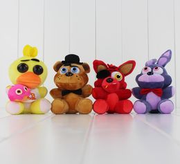 Game Five Nights at Freddy039s Plush FNAF Bonnie Foxy Freddy Pendants Plush Toy Stuffed Soft Dolls 1318cm 1887050