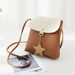 Shoulder Bags Exquisite Fashion Ladies Bag PU Leather Messenger Magnetic Buckle Clutch Mobile Phone
