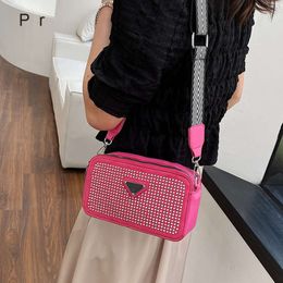 Fashion Bag for Women New Brick and Stone Camera Diagonal Straddle Female One Shoulder Girls Bag