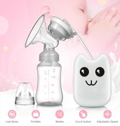 Breast Pumps Bilateral Milk Pump Baby Bottle Postnatal Supplies Electric Extractor USB Powered Feed2991952