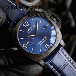 Panerai Men VS Factory Top Quality Automatic Watch P.900 Automatic Watch Top Clone Sapphire Mirror 44mm 13mm Imported Cowhide Band Brand Designers Wrist 1awl